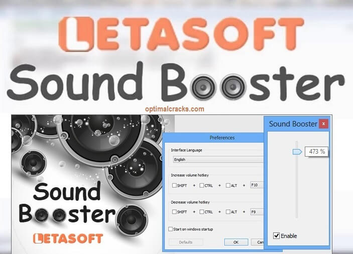 Letasoft Sound Booster 1.11 Crack + Product Key Free Torrent Full Version