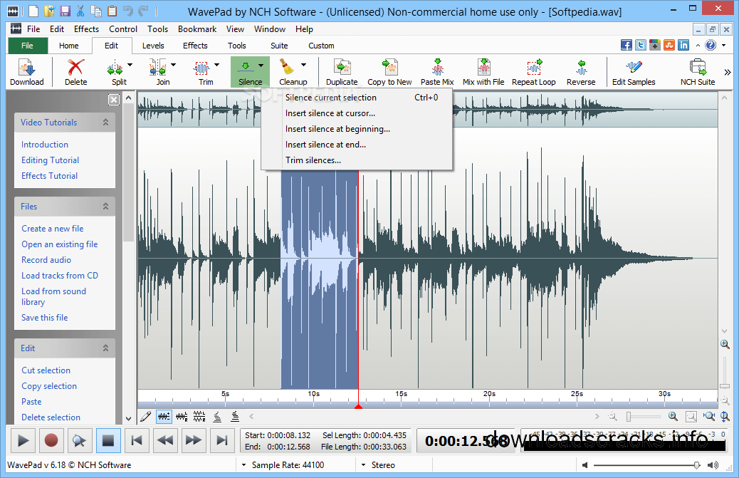 WavePad Sound Editor Crack 12.96 + Registration Code [Latest]